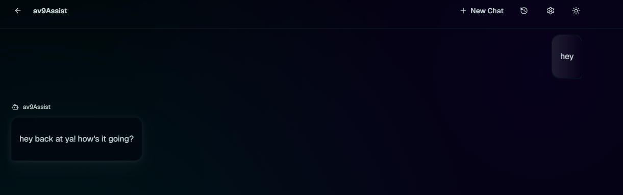 av9assist AI Chat Assistant